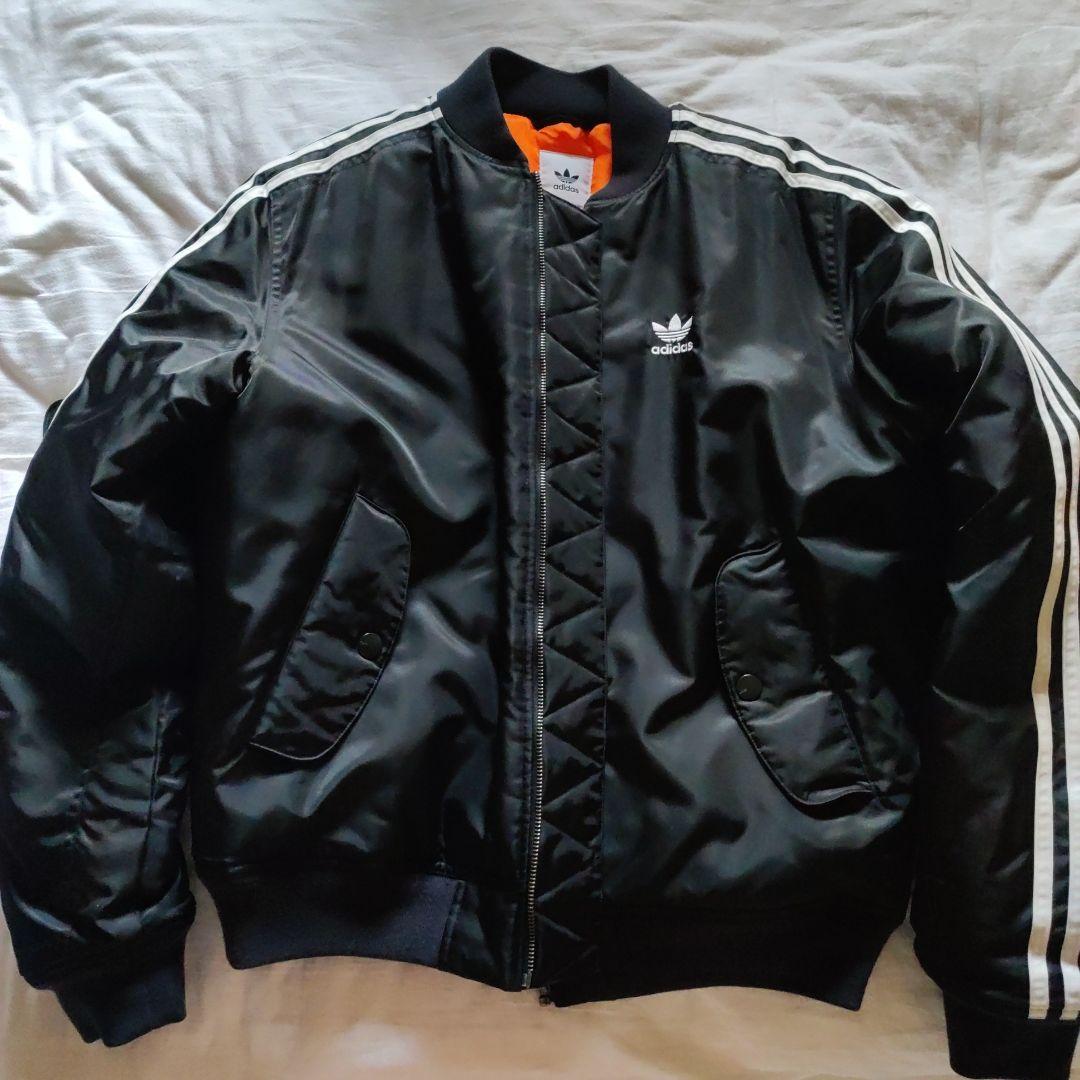 adidas MA-1 フライトジャケット ブラック