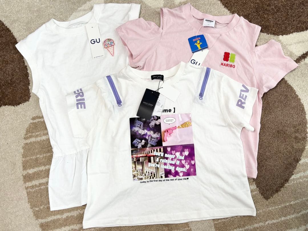 新品 タグ付き＋レピピ・ラブトキ 合計19着 子供服 まとめ売り　サイズ140