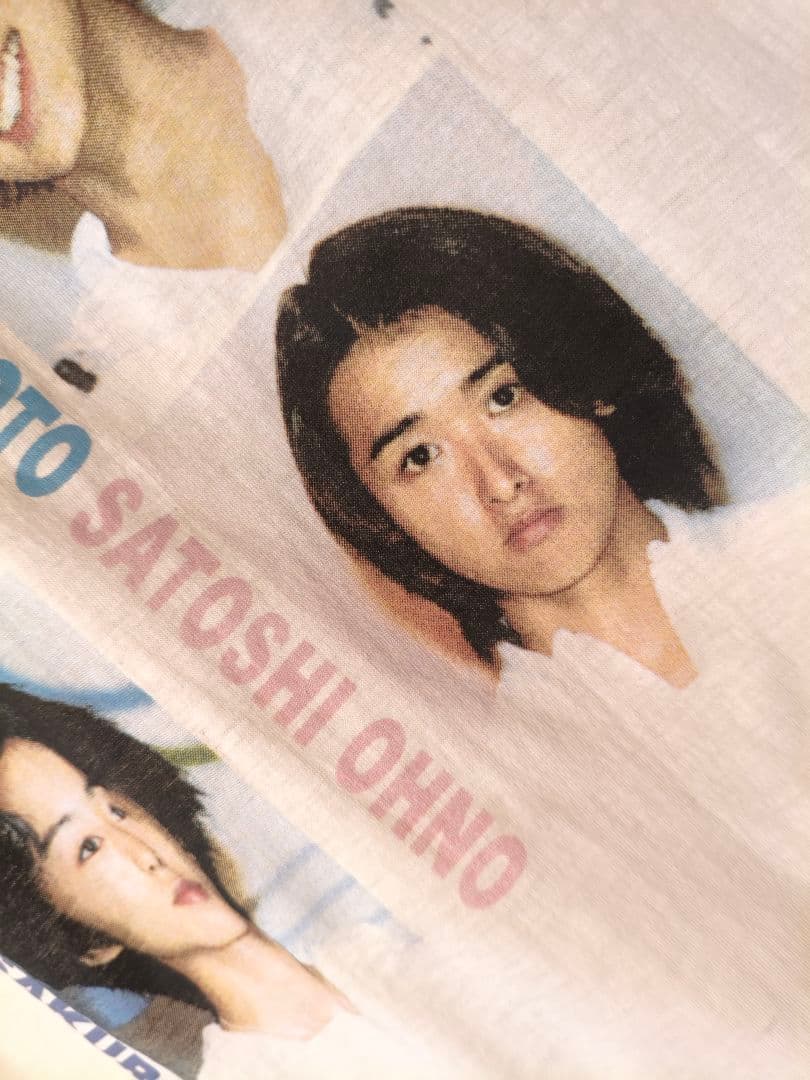 トップス 90s \"ARASHI\" Member Photo Print Tee