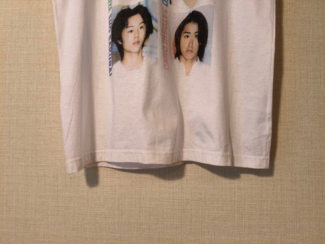 トップス 90s \"ARASHI\" Member Photo Print Tee