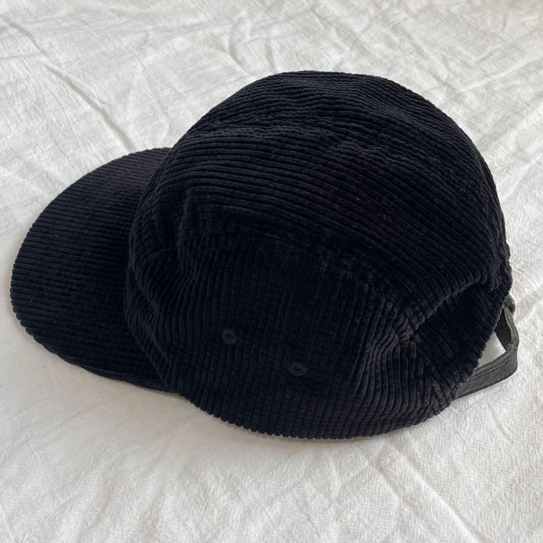 【極希少】Supreme Corduroy Camp Cap ブラック