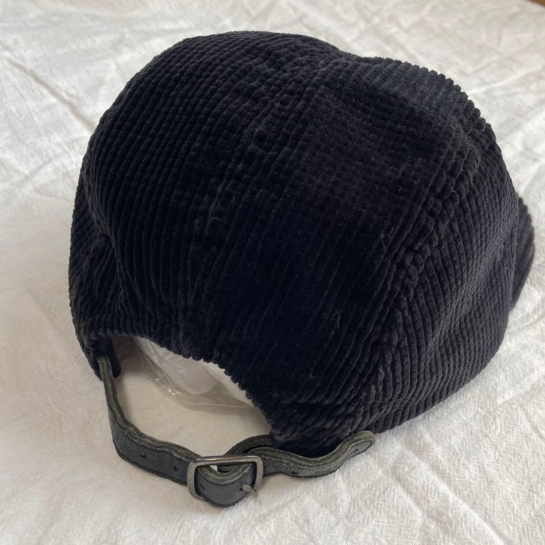 【極希少】Supreme Corduroy Camp Cap ブラック