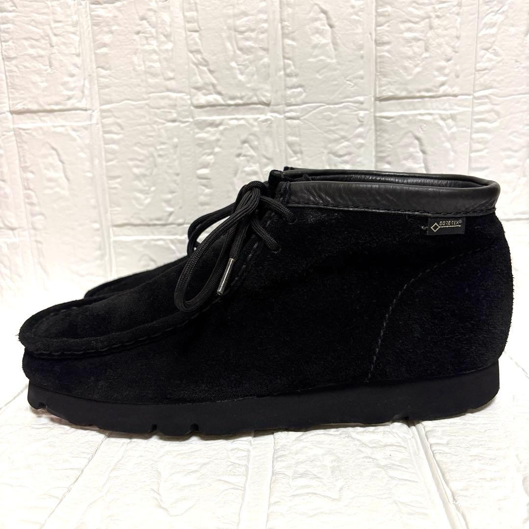 ☆人気☆ Clarks クラークス ワラビーブーツGORE-TEX ブラック