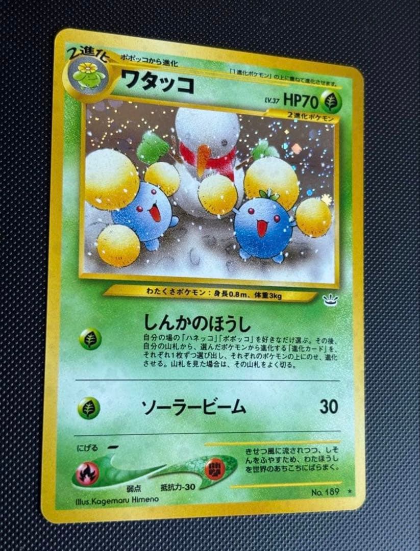 旧裏　極上美品　ワタッコ ★ 拡張パック第3弾 めざめる伝説