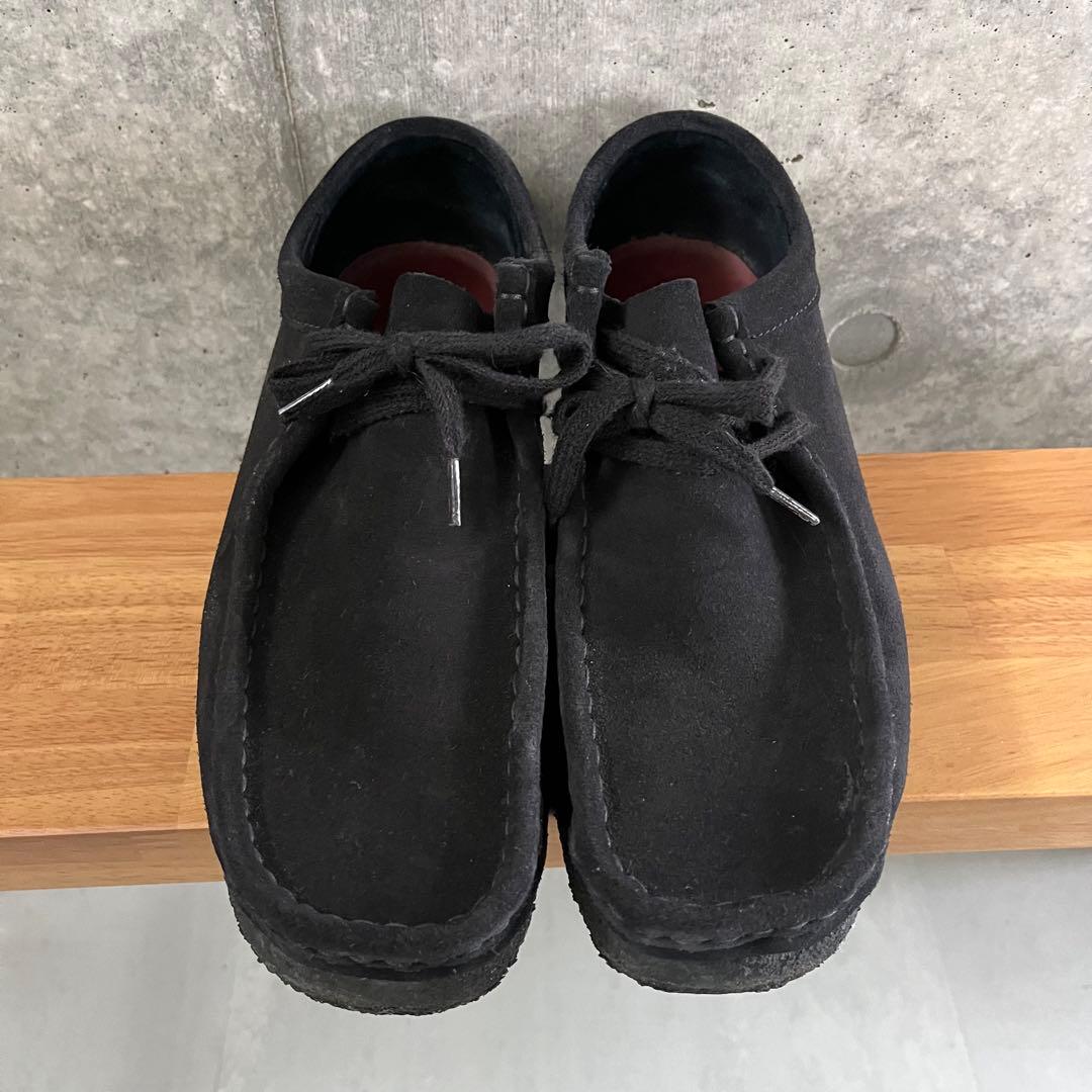 CLARKS ORIGINALS クラークス　ブラック スエード ワラビー