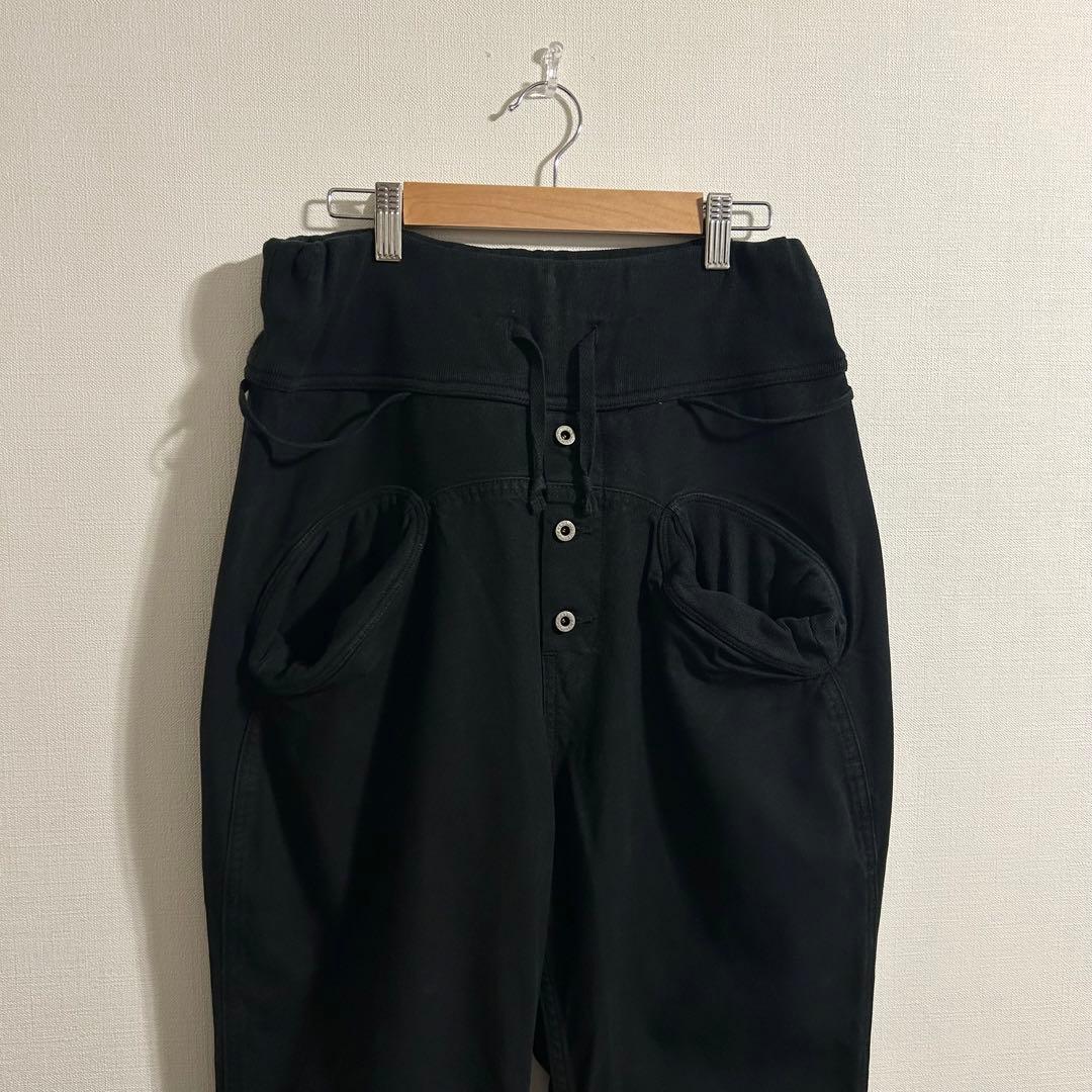 K*i様 Kapital サルエルヌーベルパンツ EK-169 ブラック M 日