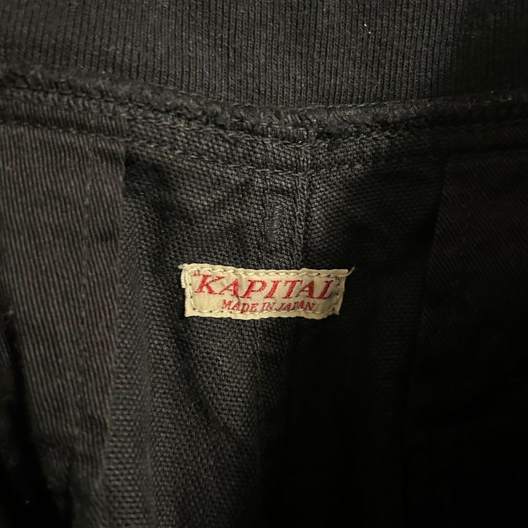 K*i様 Kapital サルエルヌーベルパンツ EK-169 ブラック M 日