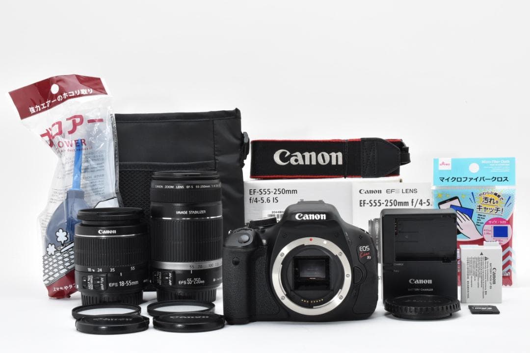 ■ 美品 ■ キヤノン　Canon EOS Kiss X5 ダブルレンズセット