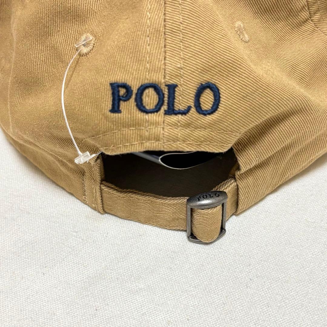 Polo Ralph Lauren ベージュキャップ 新品 ポロ ラルフローレン