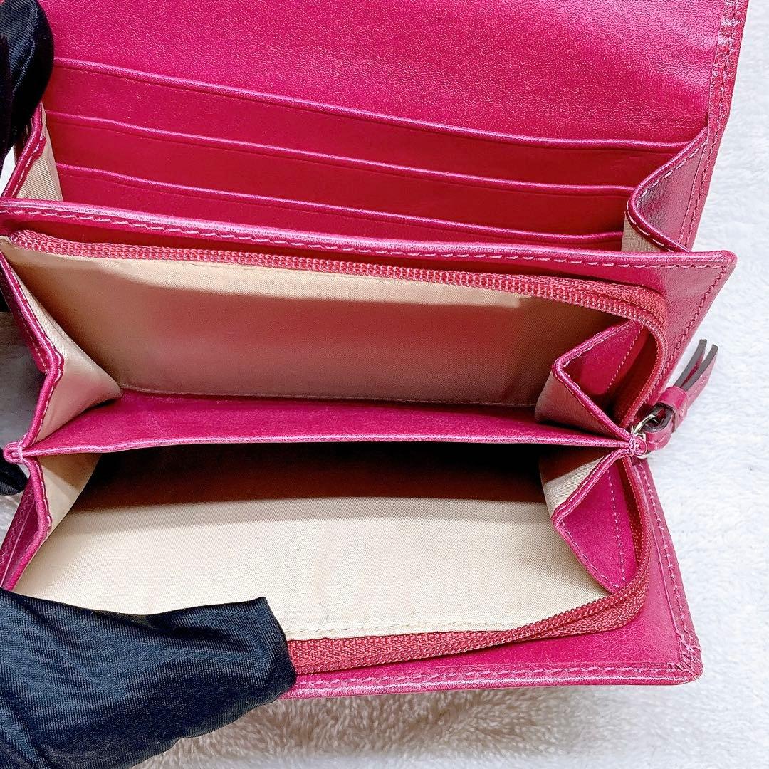 小物 Coach Soho Signature Wallet Pink y2k