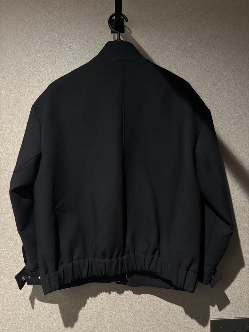 cos ウール混スタンドカラーブルゾン