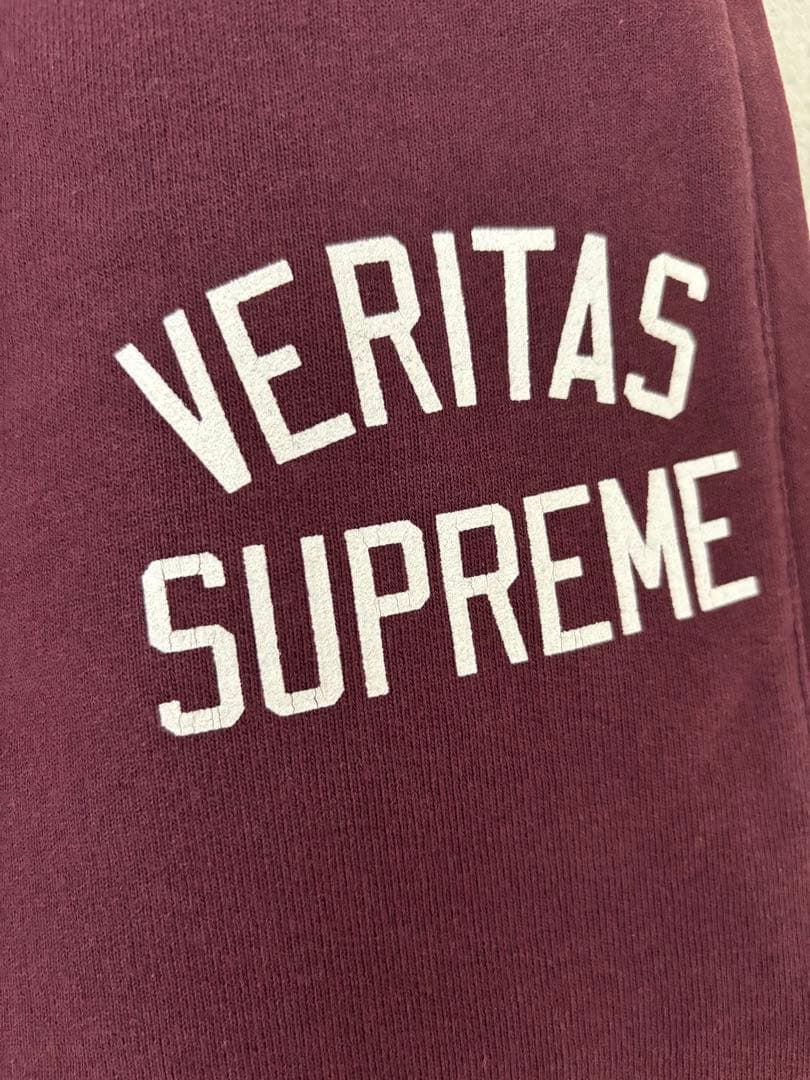 Supreme スウェットパンツ　バーガンディー