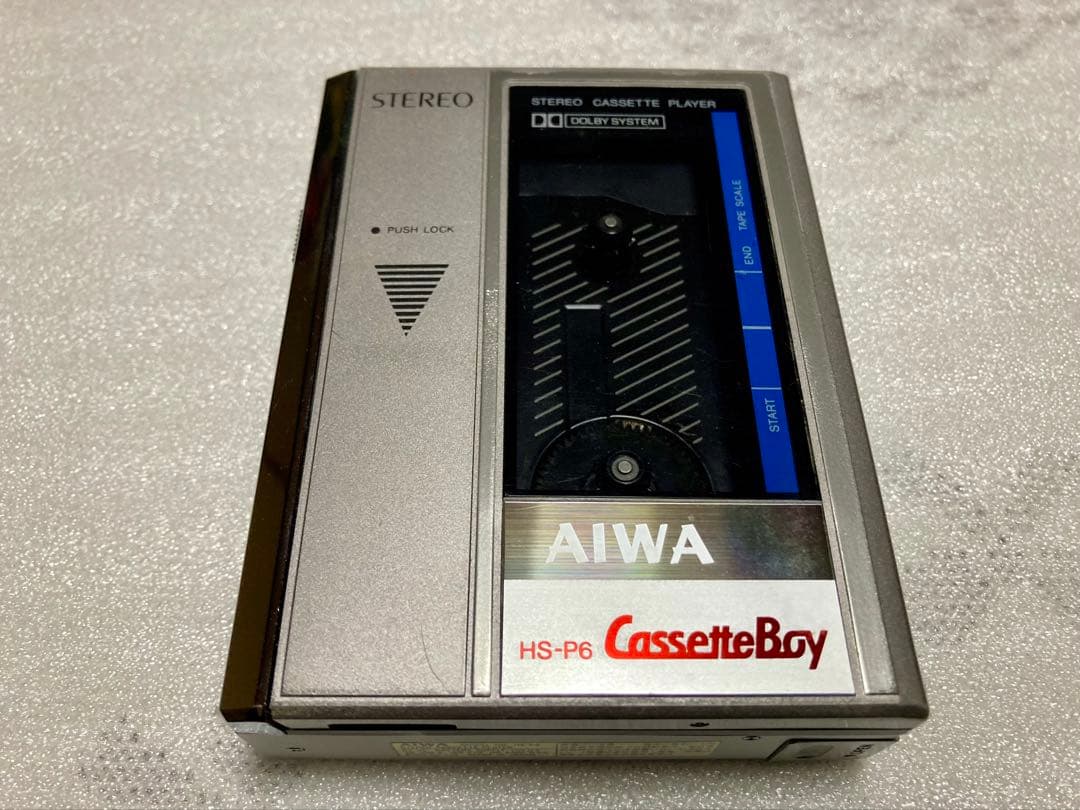 【通電/ラジオ再生OK】AIWA CasetteBoy HS-P6