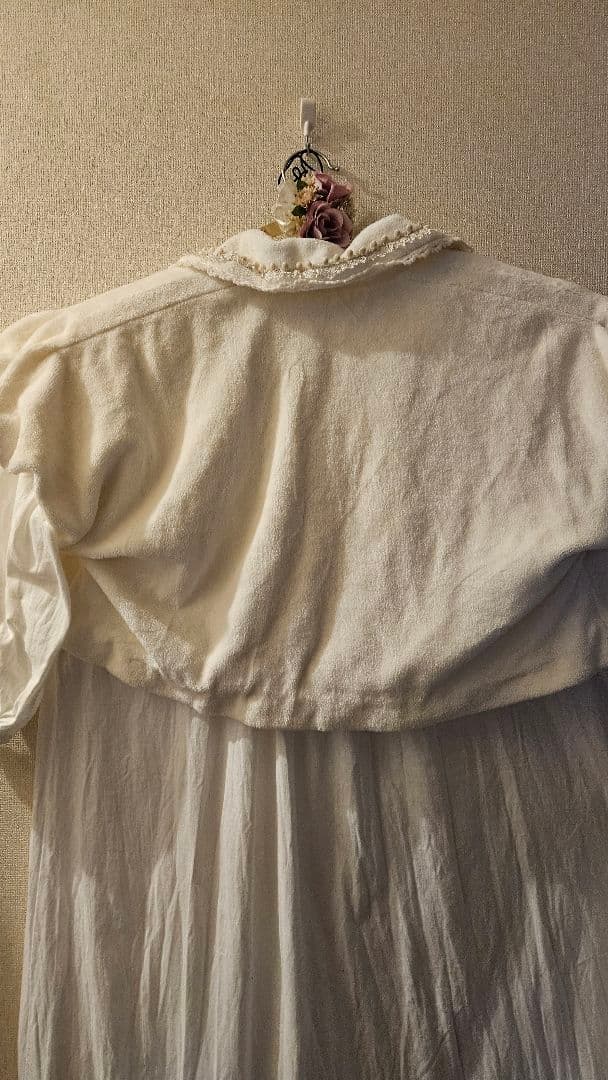 さえら…ねむり着…*刺繍レース…*ポンチョ