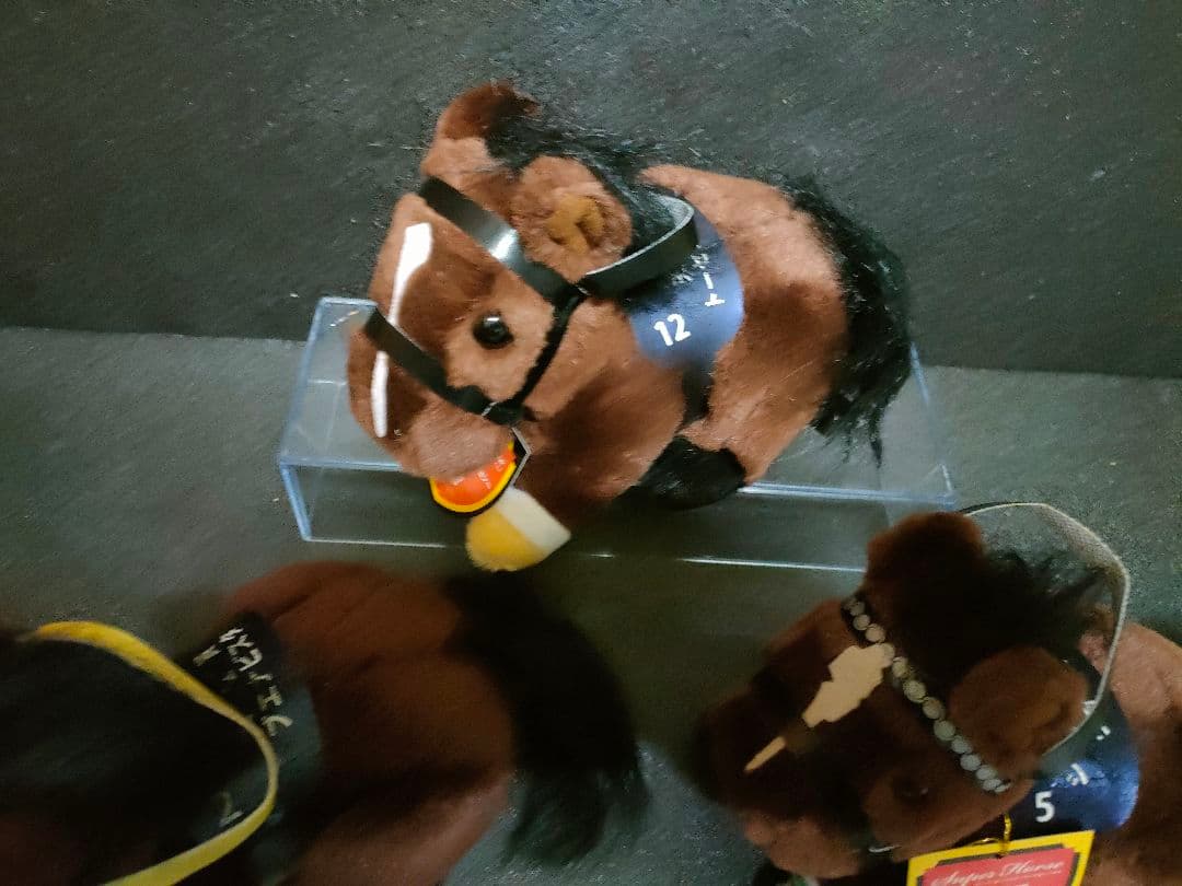 トーセンジョーダン　ブエナビスタ　ウオッカ　競馬　ぬいぐるみ