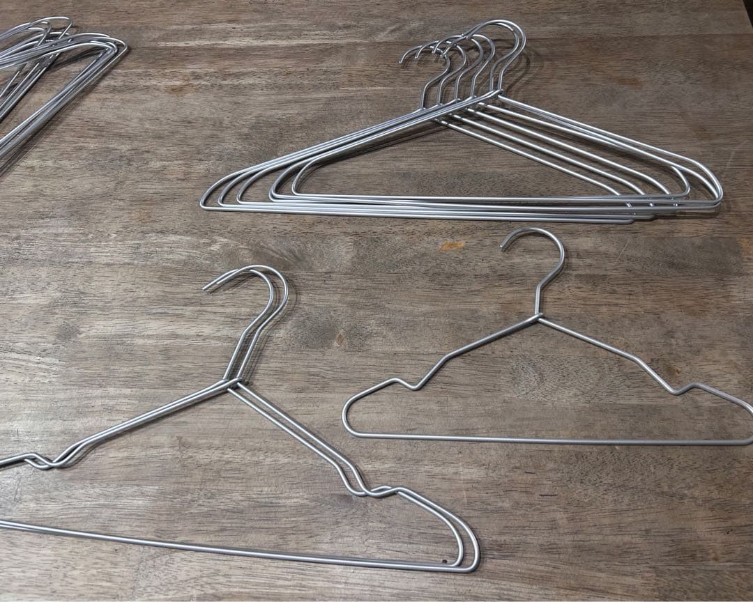 無印良品 アルミ ハンガーセット