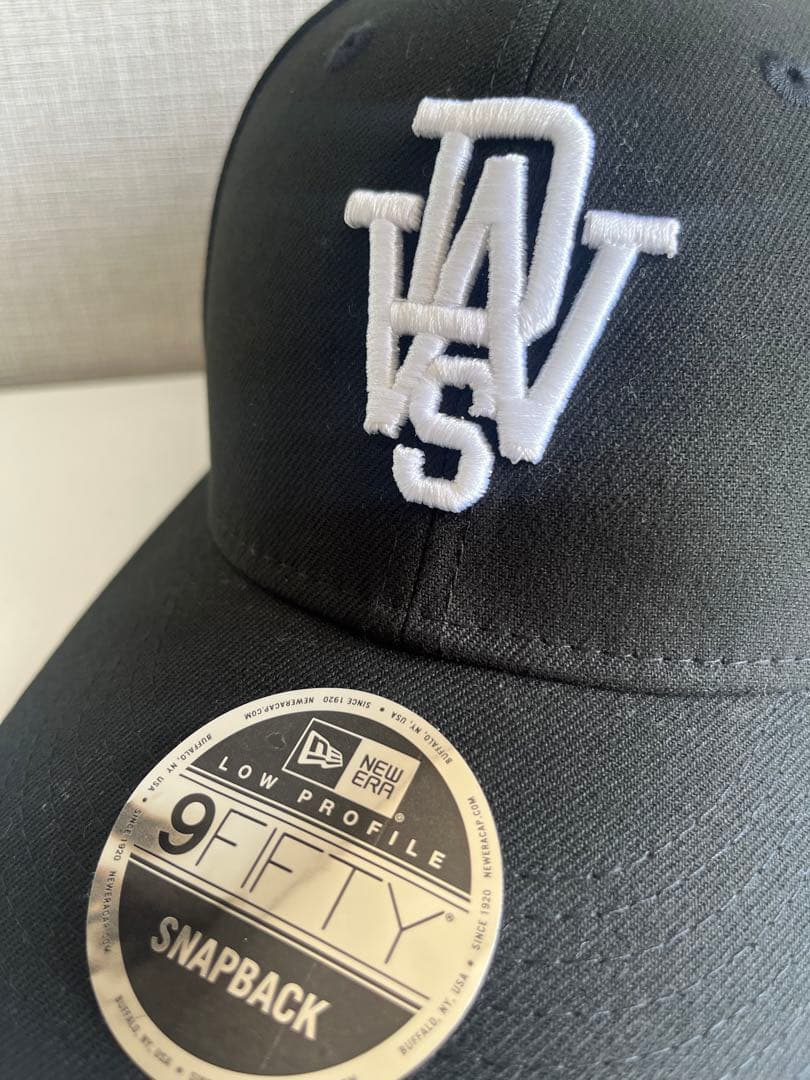 DWS × NEW ERA キャップ ブラック