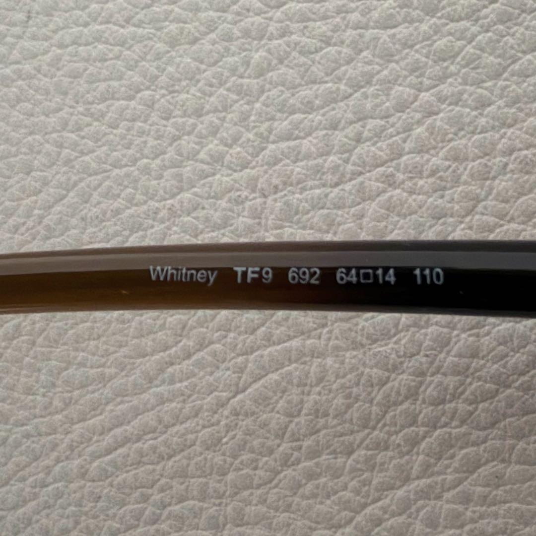 新品未使用 TOM FORDサングラス Whitney TF9 692 廃盤レア