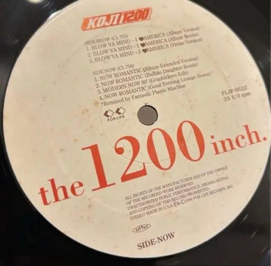 【レア盤】KOJI1200 水星元ネタ　レコード　LP アナログ
