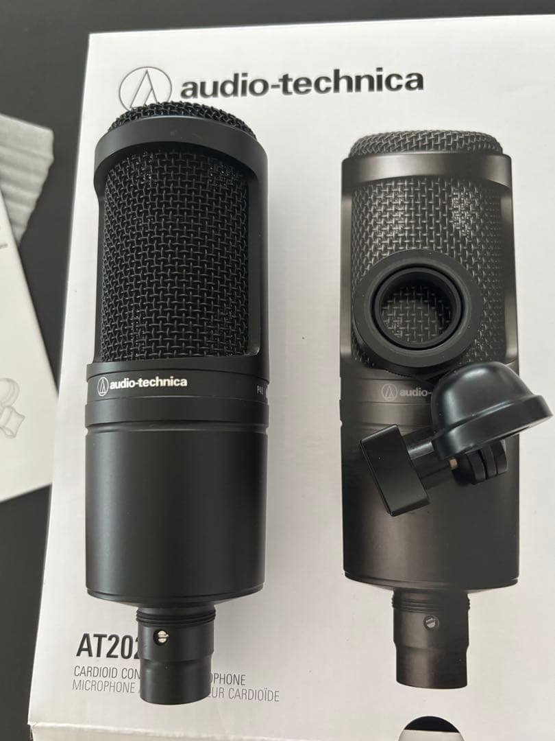 audio-technica AT2020 コンデンサーマイク　中古品