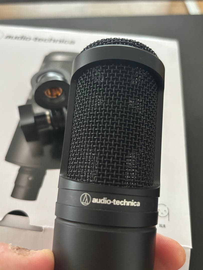 audio-technica AT2020 コンデンサーマイク　中古品