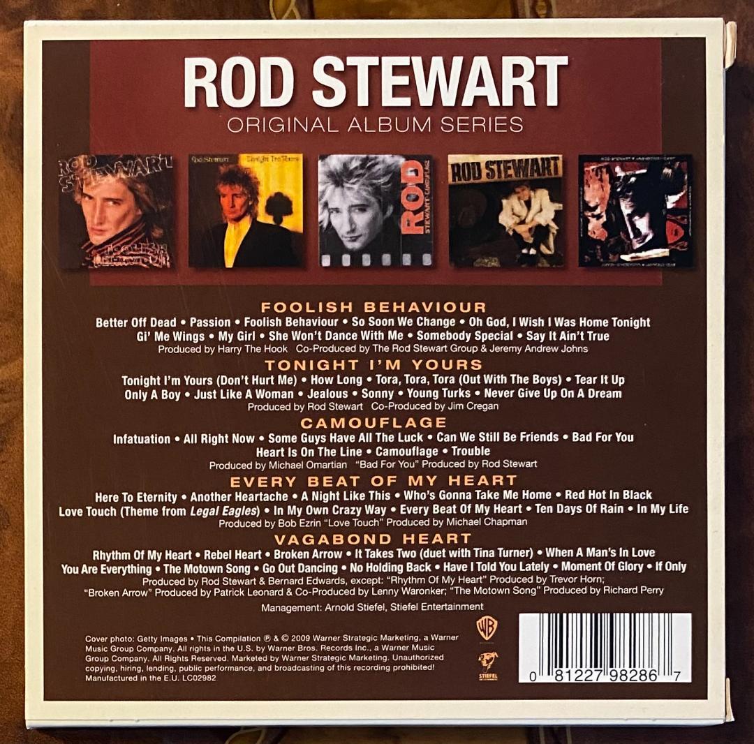 極美品【5CD BOX】Rod Stewart 5枚組 Warner UK盤
