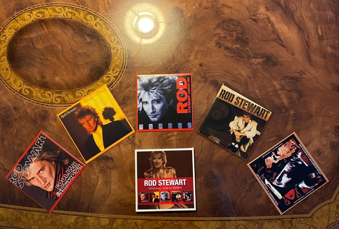 極美品【5CD BOX】Rod Stewart 5枚組 Warner UK盤
