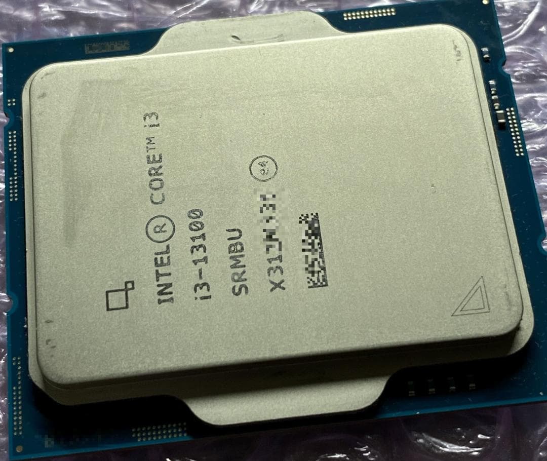 Intel Core i3-13100 2個セット