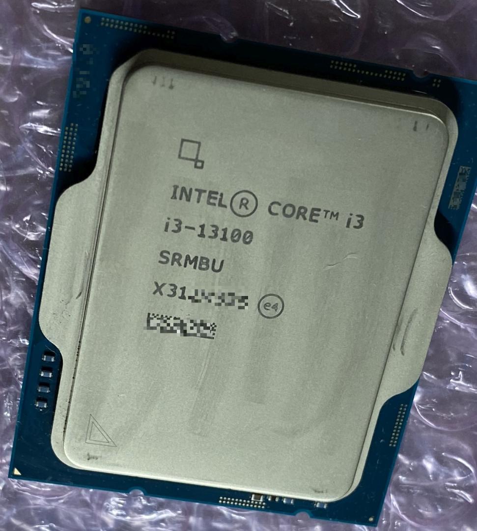 Intel Core i3-13100 2個セット