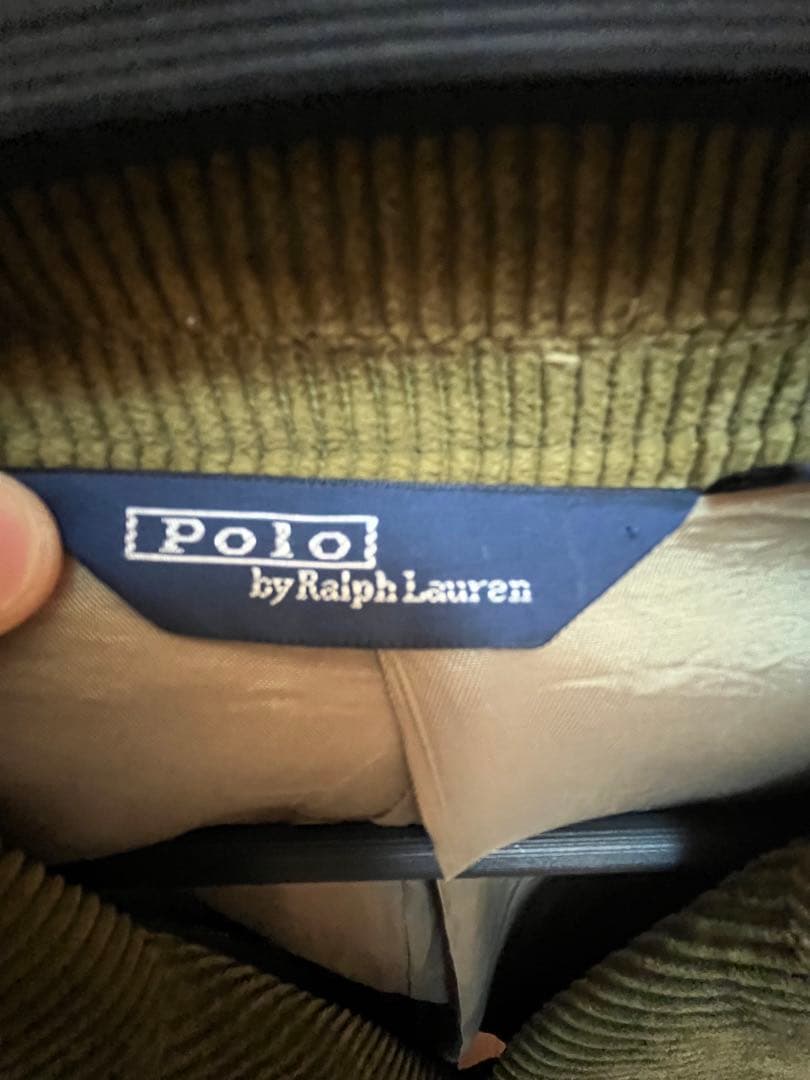POLO Ralph Lauren コーデュロイジャケットコート XL オリーブ