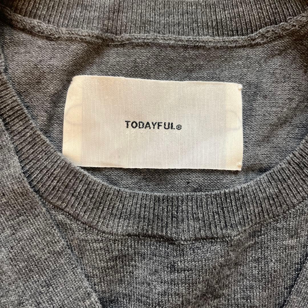※最終価格　todayful 2set Useful Knit /gray