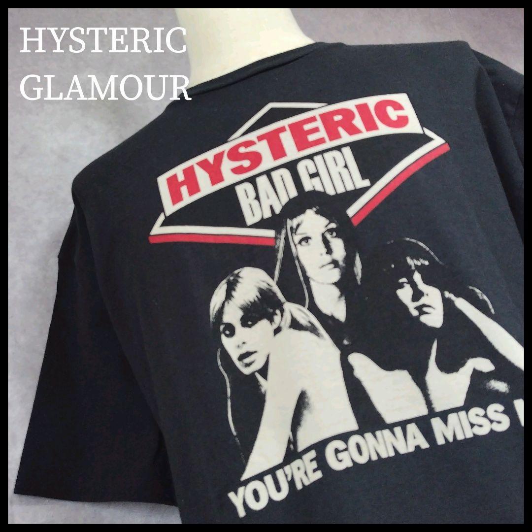 HYSTERIC GLAMOUR Tシャツ　XLサイズ　ブラック　ヒスガール
