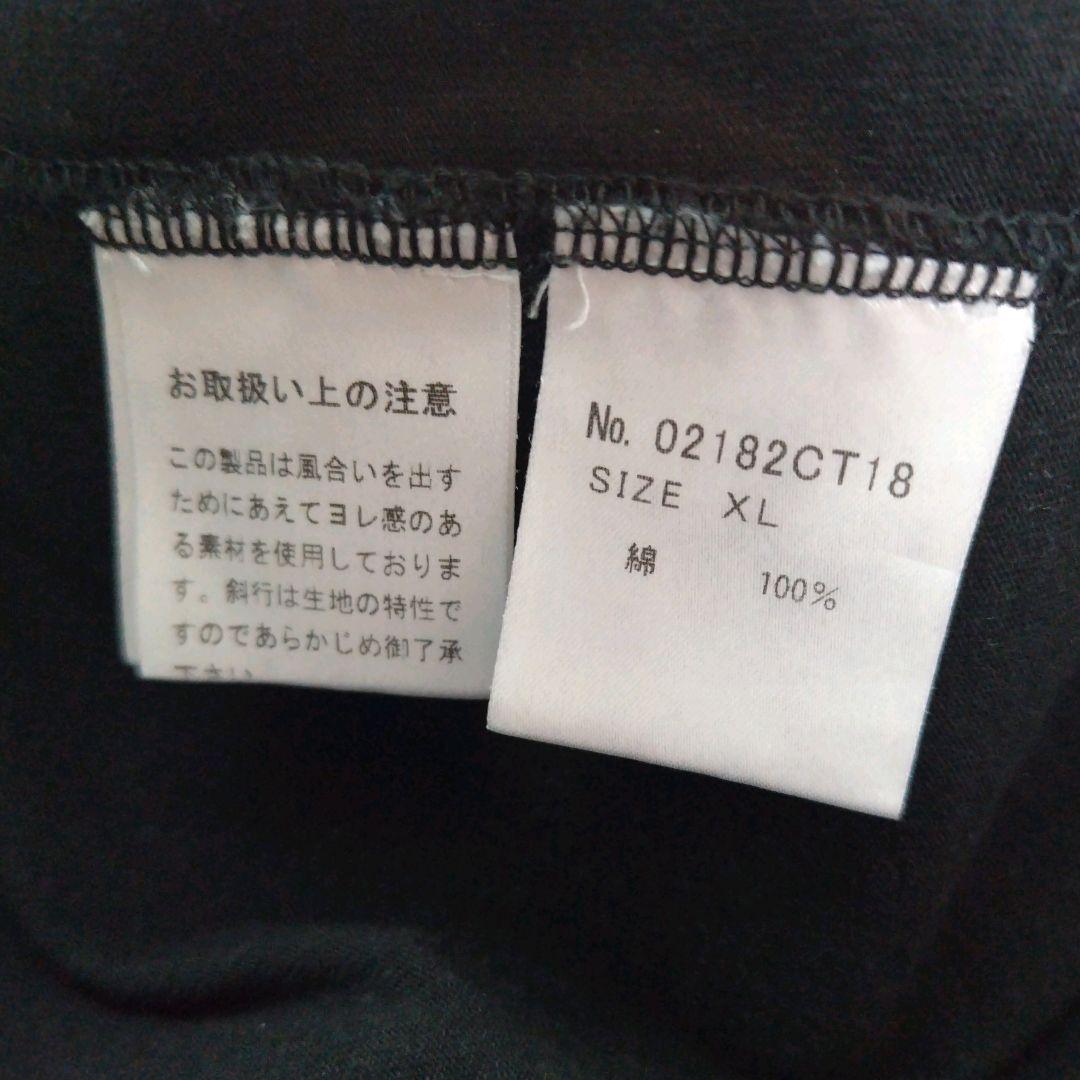 HYSTERIC GLAMOUR Tシャツ　XLサイズ　ブラック　ヒスガール