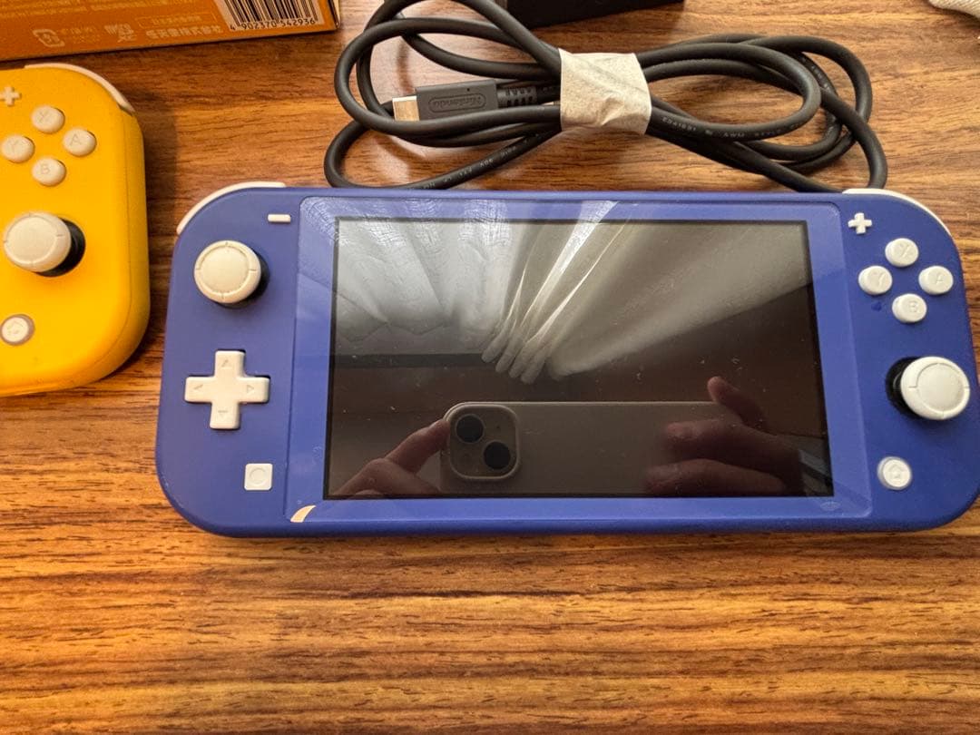 Nintendo Switch Lite イエロー&ブルー 充電器付き