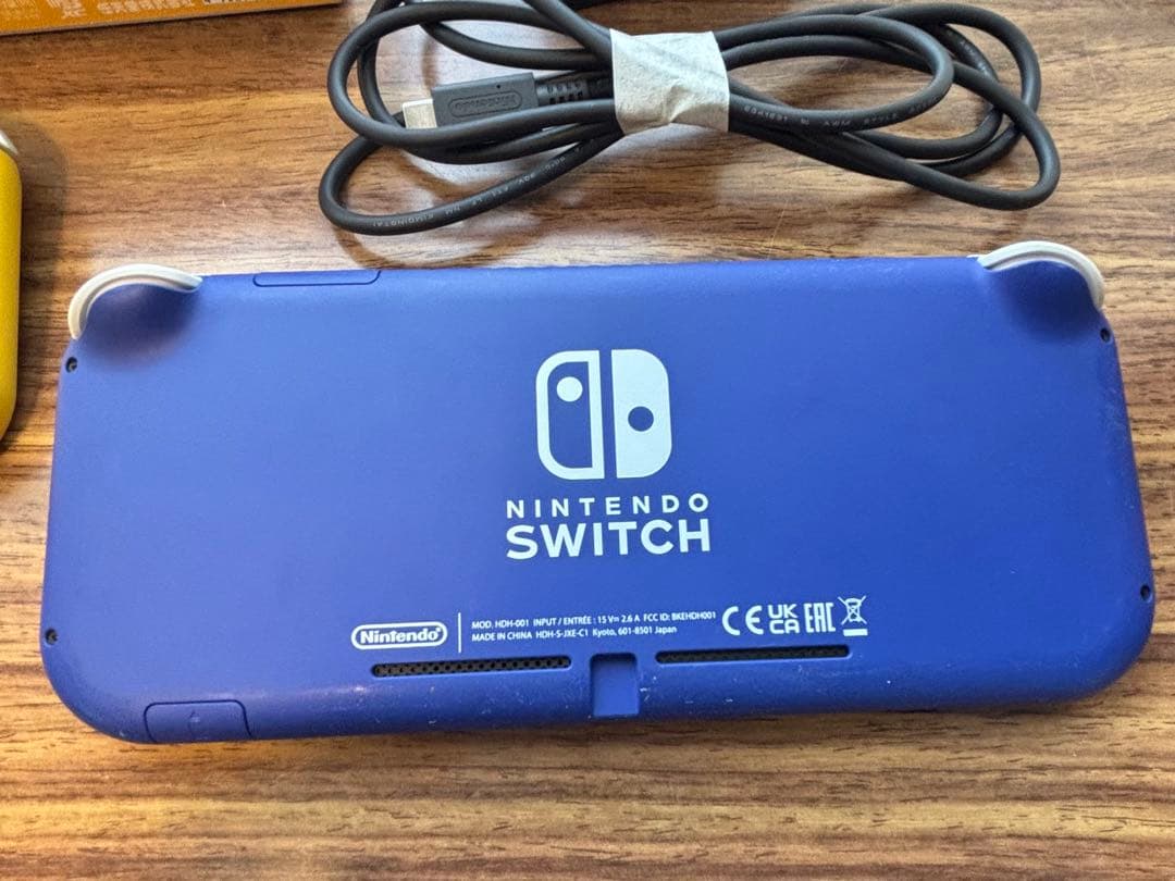 Nintendo Switch Lite イエロー&ブルー 充電器付き
