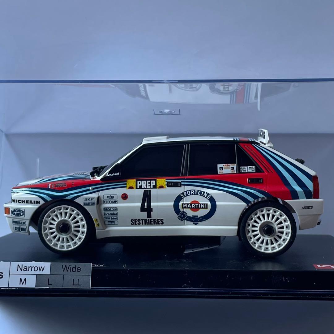 京商ミニッツ　ランチアデルタHFインテグラーレ　1992 モンテカルロ優勝車