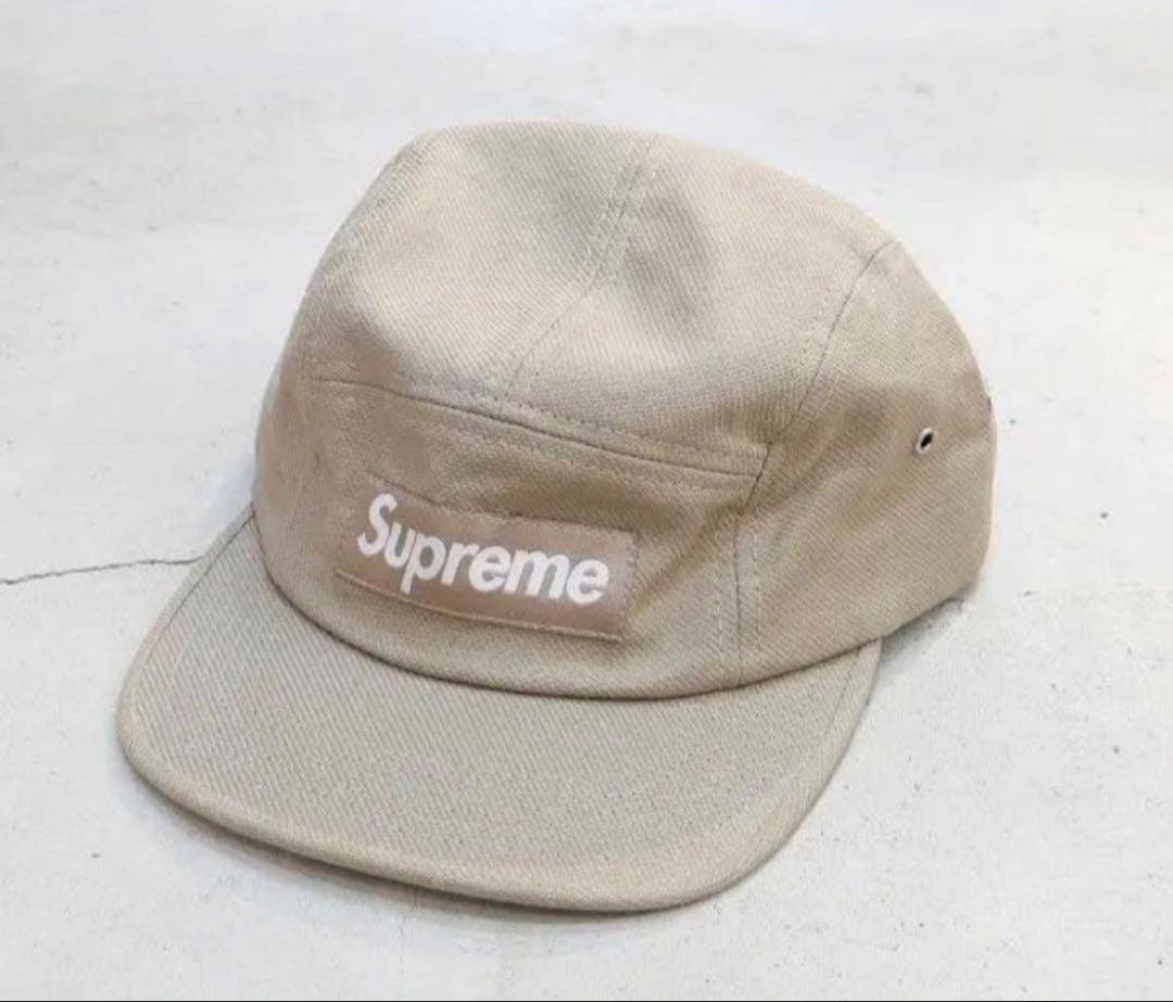 【正規品】Supreme jet cap キャップ　ベージュ