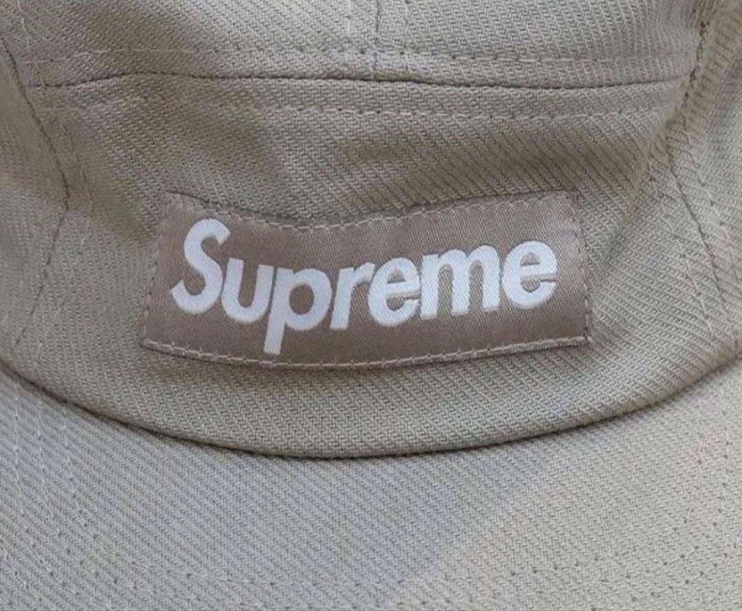 【正規品】Supreme jet cap キャップ　ベージュ