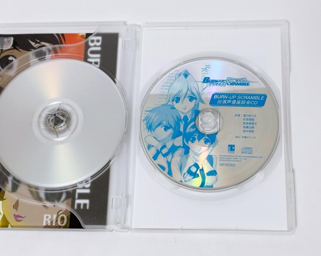 BURN-UP SCRAMBLE 6巻セット セル品 DVD -BOX