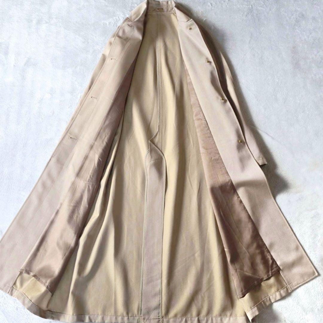 美品 ミューズドゥーズィエムクラス ウールシルクギャバトレンチコート 25SS