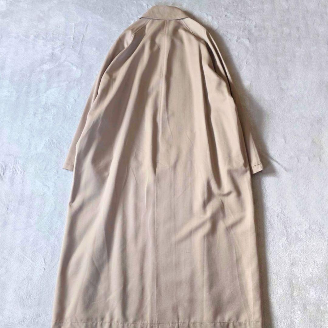 美品 ミューズドゥーズィエムクラス ウールシルクギャバトレンチコート 25SS