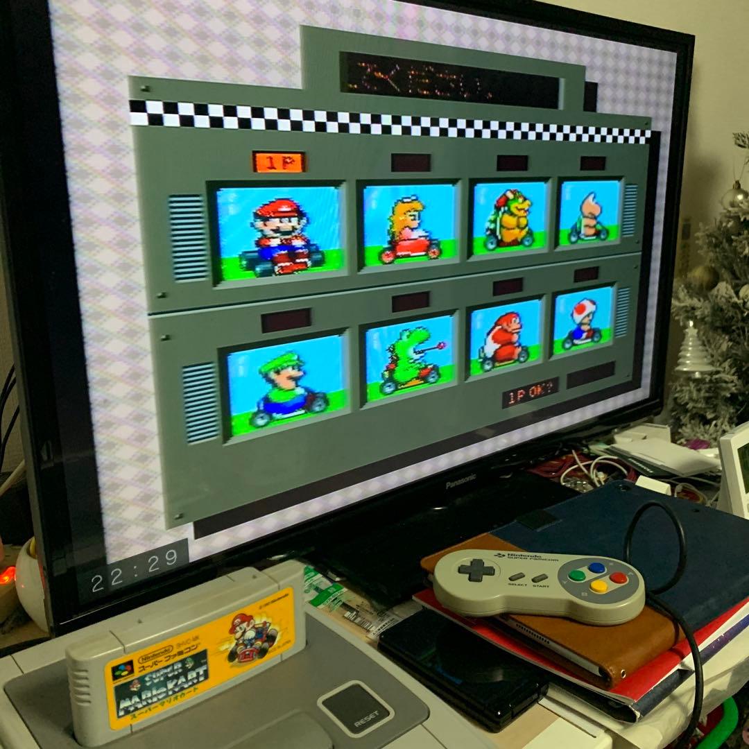 【起動確認済み】スーパーマリオカート　スーパーファミコン