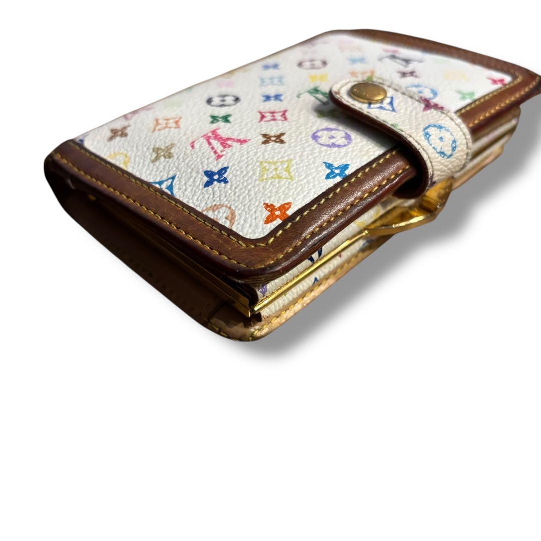 LOUIS VUITTON ルイヴィトン がま口 マルチカラー 2つ折り財布