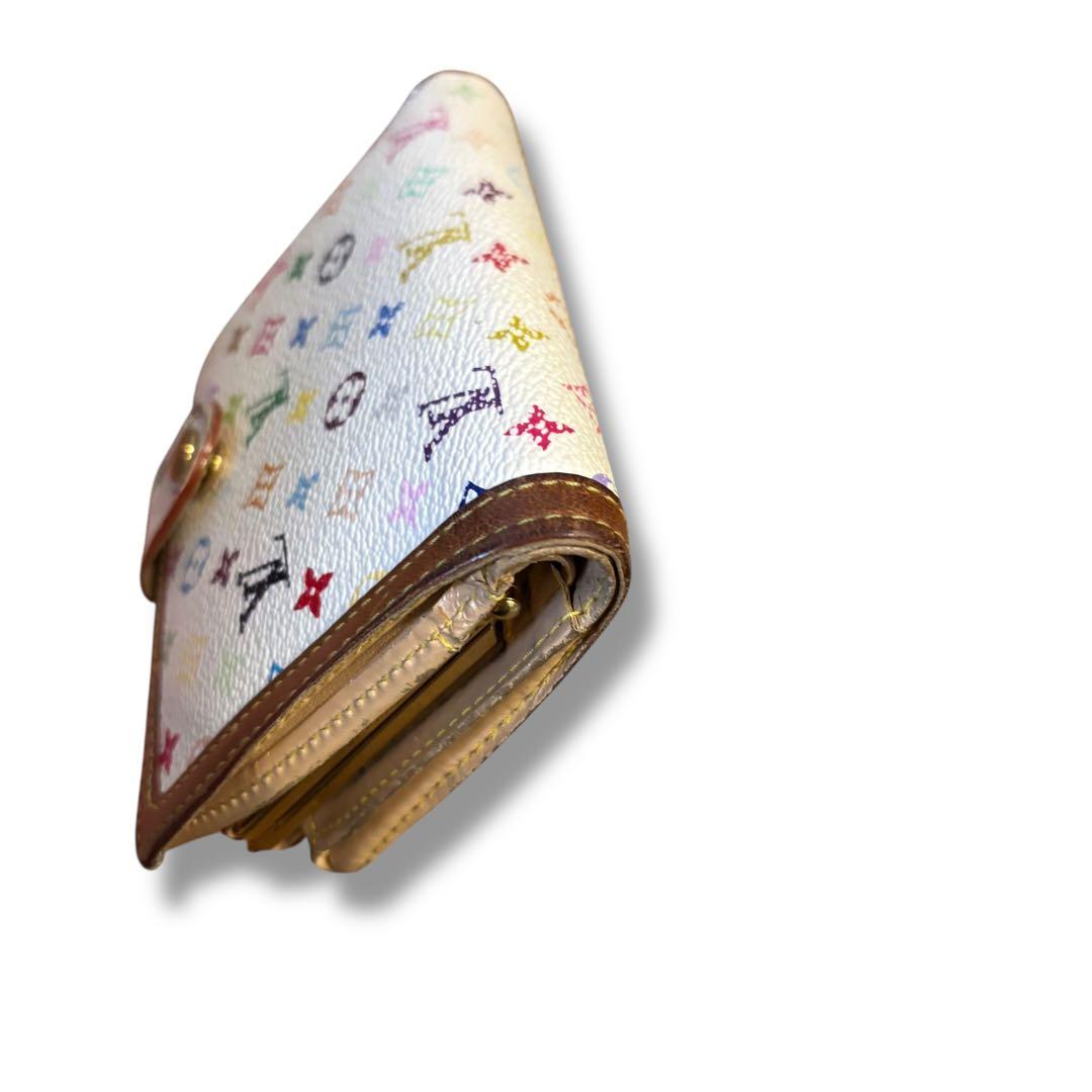 LOUIS VUITTON ルイヴィトン がま口 マルチカラー 2つ折り財布