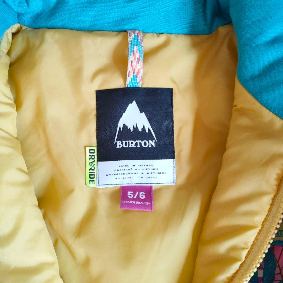 BURTON キッズ スノーボードウェア 5/6