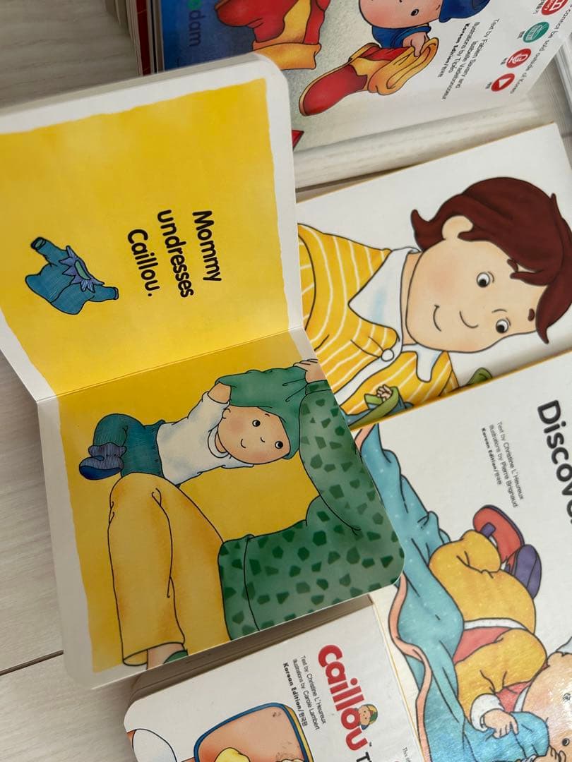 Caillou カイユ16再+dvd&Audio cd