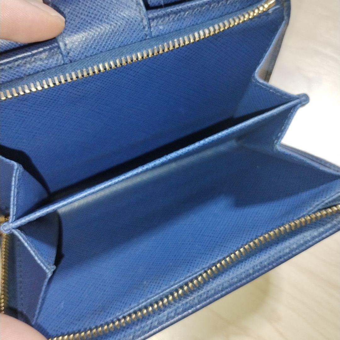美品　PRADA 二つ折り財布