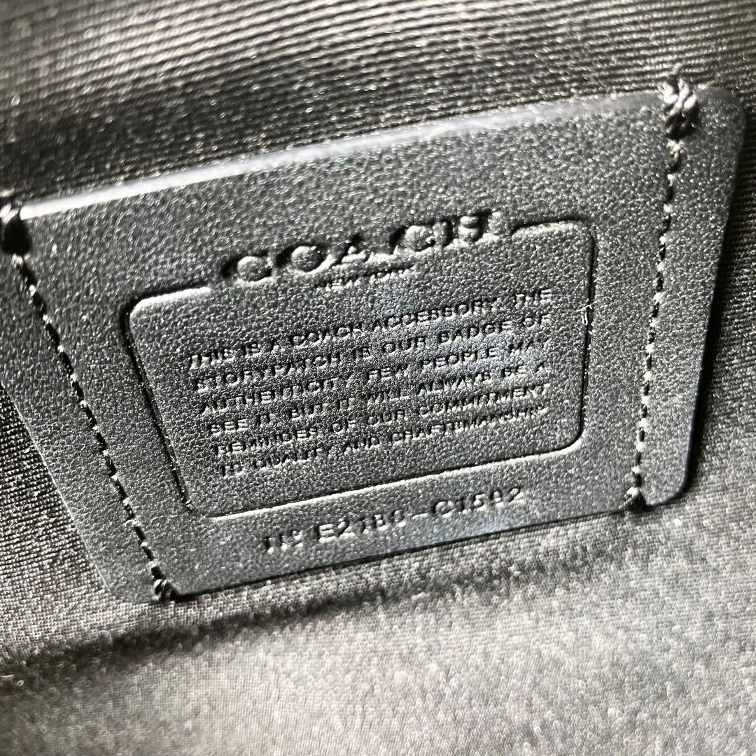 美品 COACH ヘリテージ 2way クラッチ クロスボディ