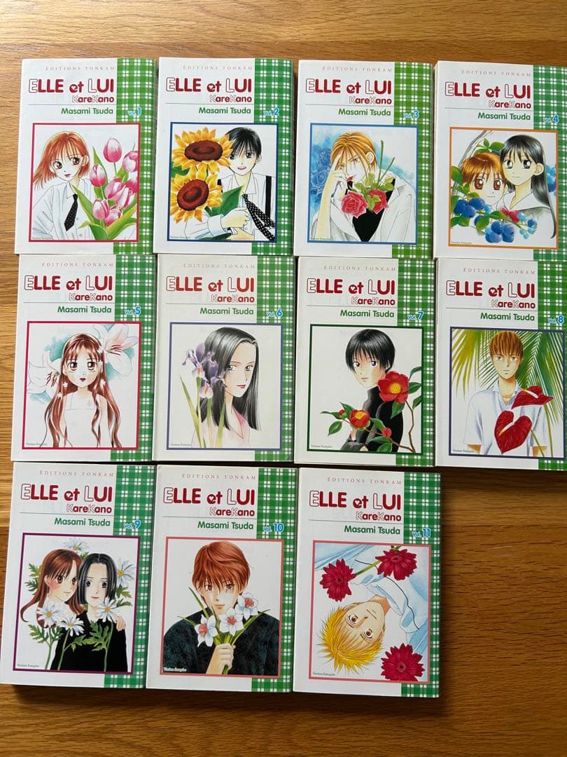 ELLE et LUI 彼氏彼女の事情　フランス語版漫画　1〜21巻　津田雅美