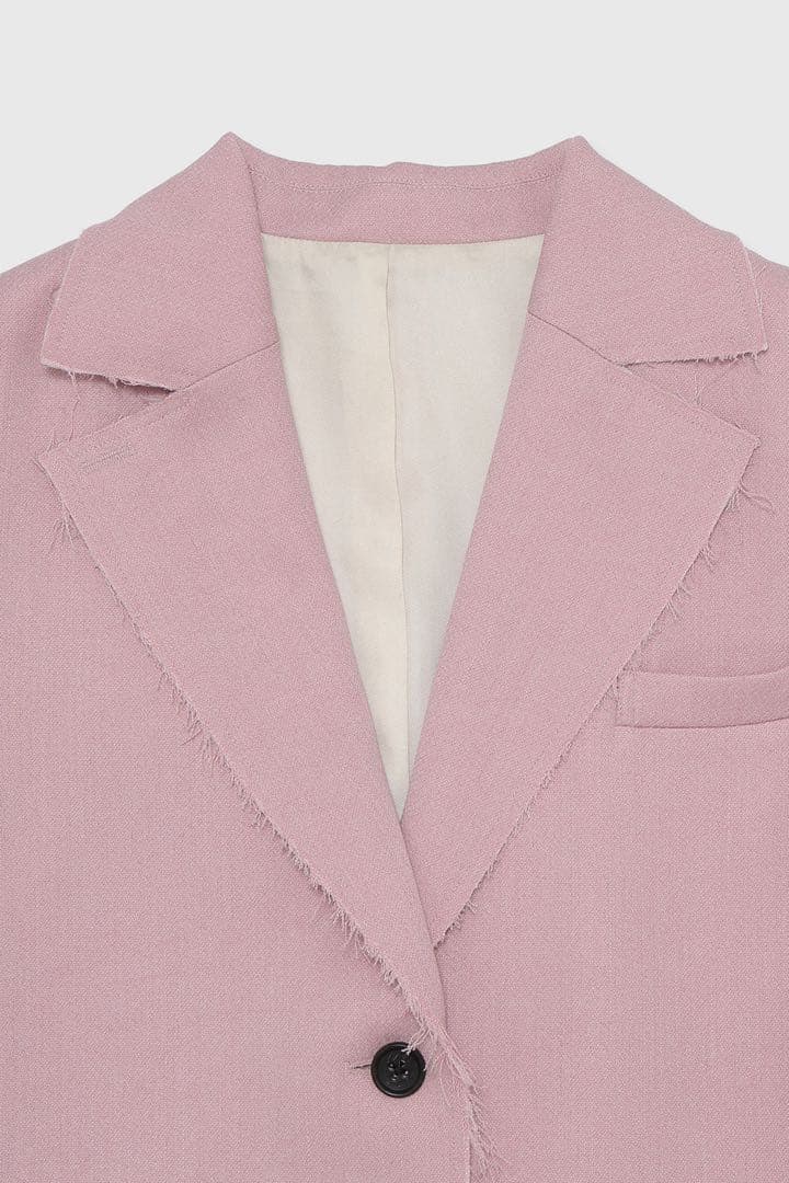 JOSEMOON ARRANGEMENT JACKET ピンク